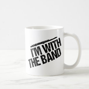 Funny Flute Player Kaffemugg