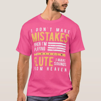 Funny Flute Shirt Flute Gift T