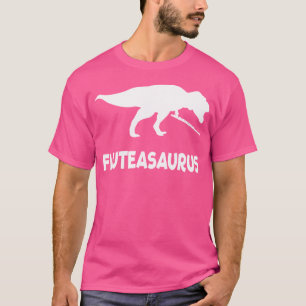 Funny Fluteasaurus Flute Dinosaur (Flute Shirt) T Shirt
