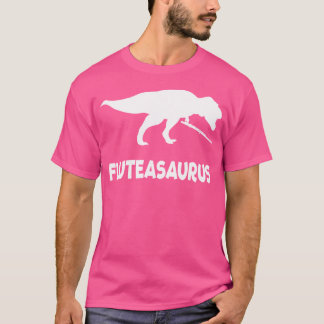 Funny Fluteasaurus Flute Dinosaur (Flute Shirt) T Shirt
