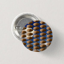 Funny Flying Potatoes Space Potato Photo Pinback