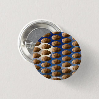 Funny Flying Potatoes Space Potato Photo Pinback Knapp