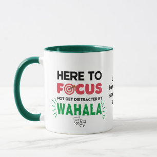 Funny FOCUS NO WAHALA Mugg