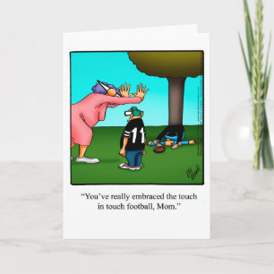 Funny födelsedagskort för Mamma Kort