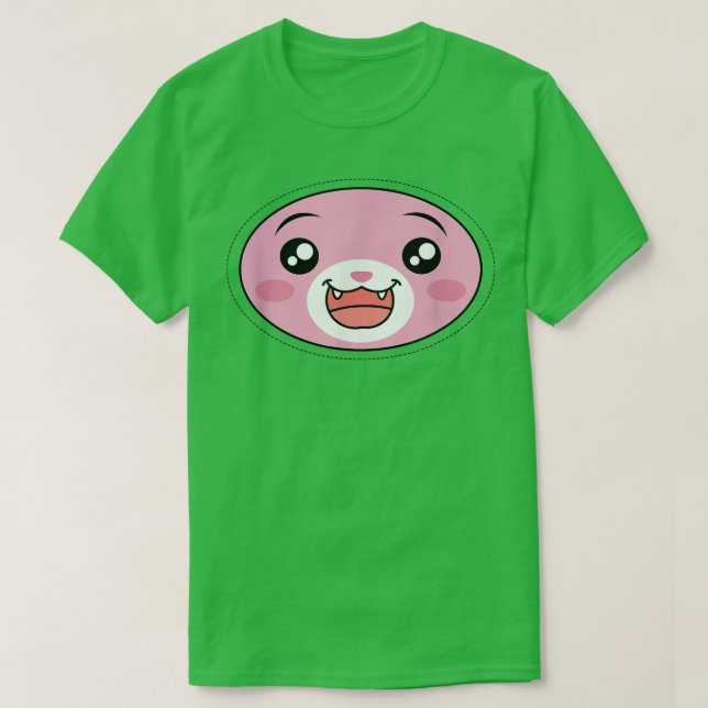 Funny Foi Ansikte Anime Cute Älskare Gift Bo Gamin T Shirt (Design framsida)