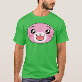 Funny Foi Ansikte Anime Cute Älskare Gift Bo Gamin T Shirt