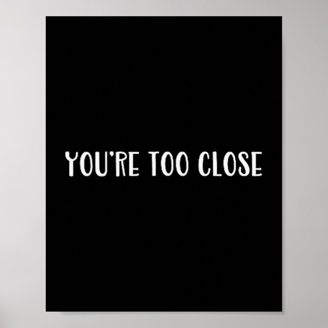 Funny Font Joke Novelty For Snarky Teen Sy Adults  Poster (Framsidan)