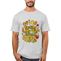 Funny Food Älskare T-Shirt