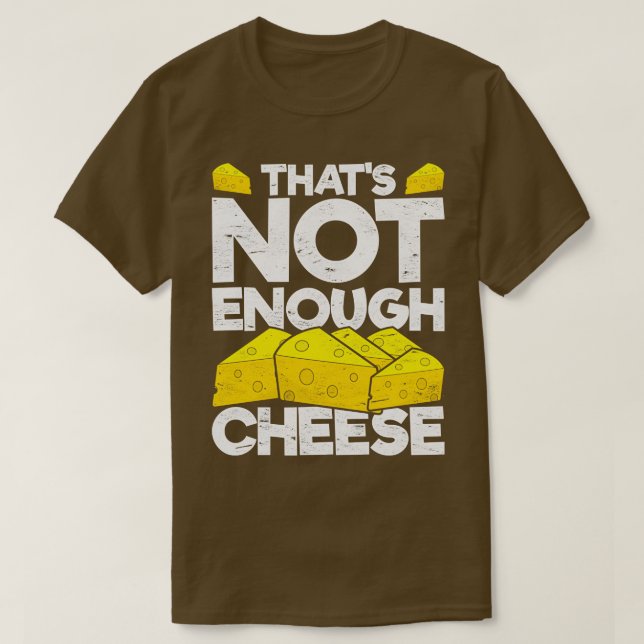 Funny Food Gouda Cheese T Shirt (Design framsida)