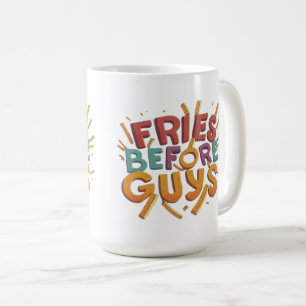 Funny Food Mugg - Fries before Killar