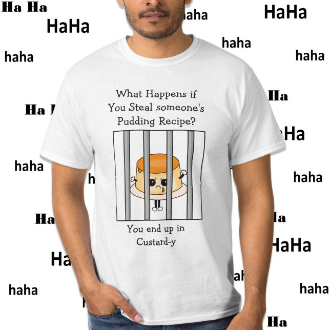Funny Food Pun | Anpassat skämt T Shirt (Skapare uppladdad)