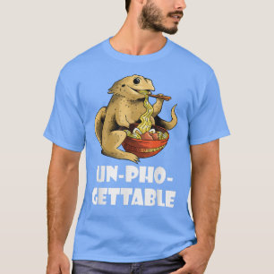 Funny Food Pun Reptile Pho Soppa Asian Food Ramen  T Shirt