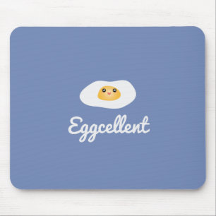 Funny Foodie Cute Egg Eggcellent Humous Food Pun Musmatta