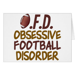 Funny Football Hälsningskort