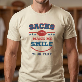 Funny Football Sack Specialist Custom T Shirt