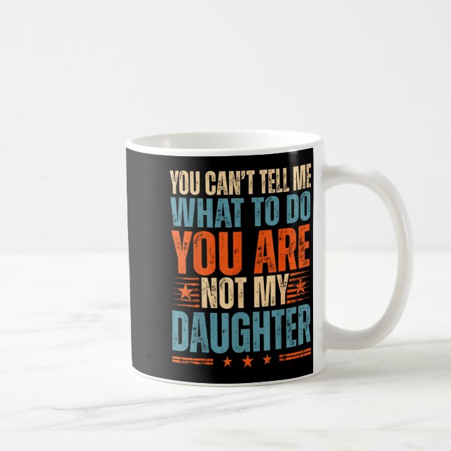 Funny For Father Dad From Daughter Father's Day Da Kaffemugg (Höger)