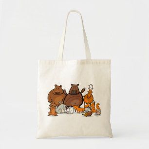 Funny Forest Animals Tygkasse