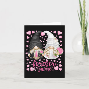 Funny Forever Gnome - Unik Bröllop Gnomies Bride Kort