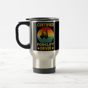 Funny Forklift Operator Auktoriserad Forklift Driv Resemugg