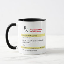 Funny förskrivning Kaffe Mugg - sjuksköterskor, fa