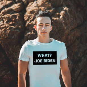 FUNNY FÖRSVAGADE JOE BIDEN T-SHIRTS "VAD"?