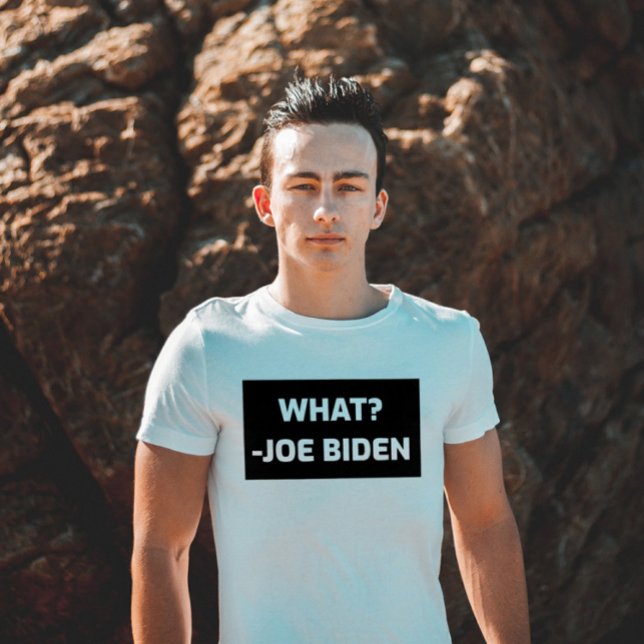 FUNNY FÖRSVAGADE JOE BIDEN T-SHIRTS "VAD"? (Skapare uppladdad)