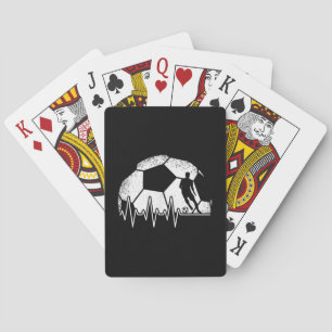 Funny fotbollsspelare för pulsslag casinokort