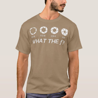 Funny fotoaperture FStops T Shirt
