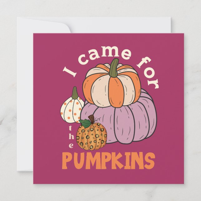 Funny Four Pumpkins Fall (Framsida)