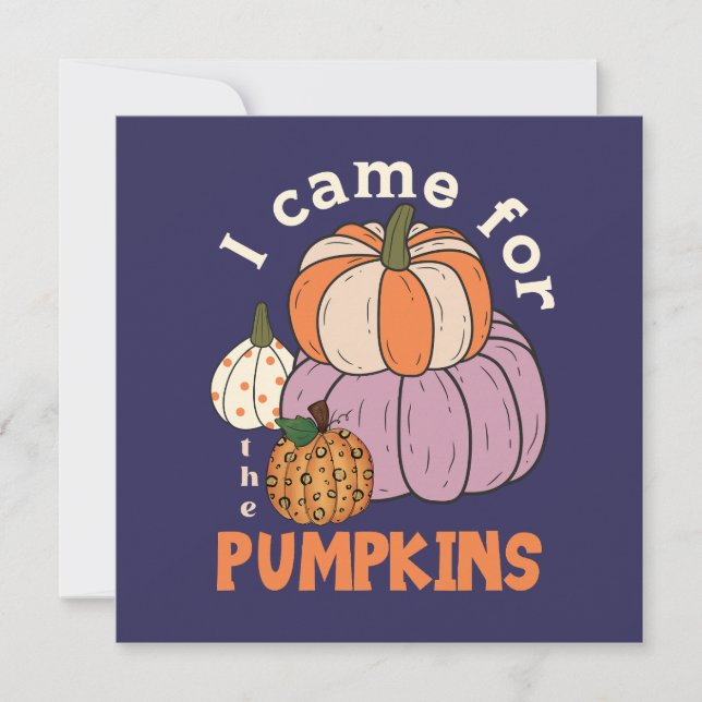 Funny Four Pumpkins Fall (Framsida)
