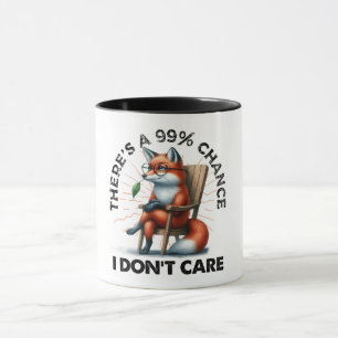 Funny Fox-citat Mugg