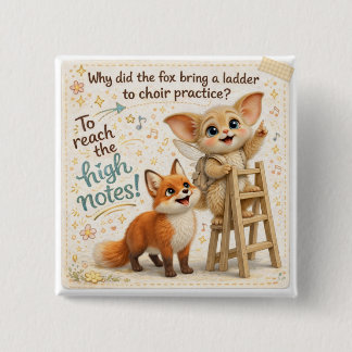 Funny Fox Dad Joke Knapp