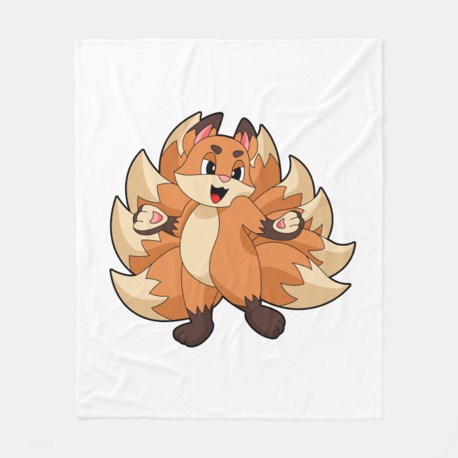 Funny Fox Fleecefilt (Framsidan)