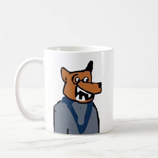 Funny Fox Kaffemugg (Vänster)