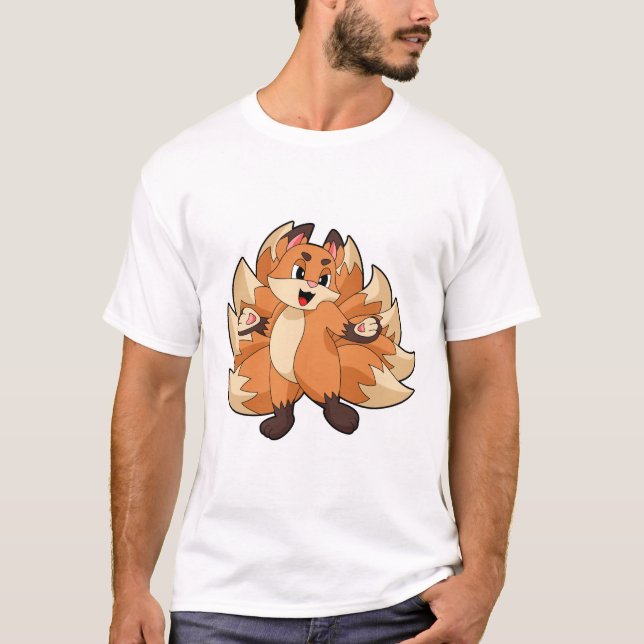 Funny Fox T Shirt (Framsida)
