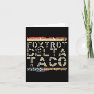 Funny Foxtrot Delta Taco3 Kort