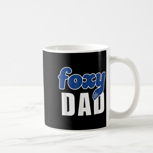 Funny Foxy Dad  Kaffemugg (Höger)
