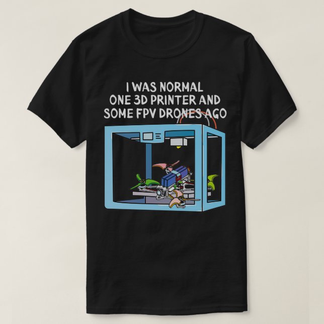 Funny FPV Drone Tävla Älskare Gift  T Shirt (Design framsida)