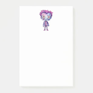 Funny Frankenstein Monster Halloween Roligt Post-it Block