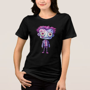 Funny Frankenstein Monster Halloween Roligt T Shirt