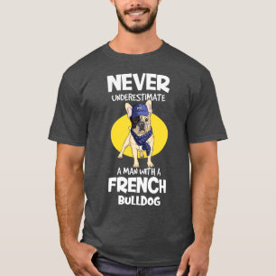Funny Fransk Bulldog Älskare Gift Hund Frenchie 4 T Shirt
