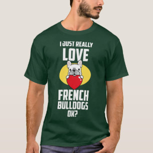 Funny Fransk Bulldog Älskare Gift Hund Frenchie 9 T Shirt