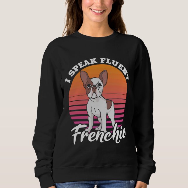 Funny Fransk Bulldog Älskare Hund Frenchie T Shirt (Framsida)
