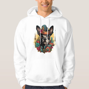 Funny Fransk Bulldog Art Classic T-Shirt Hoodie