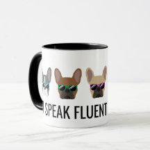 Funny Fransk Bulldog | I Speak Fluent Frenchie