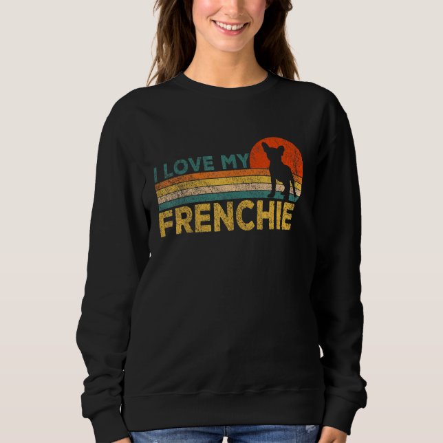Funny Fransk Bulldog Owner Frenchie Mamma Frenchie T Shirt (Framsida)