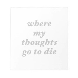 Funny fras anteckningsblock