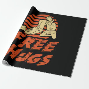 Funny Free Hugs - Brazilian Jiu-Jitsu, BJJ Gift Presentpapper