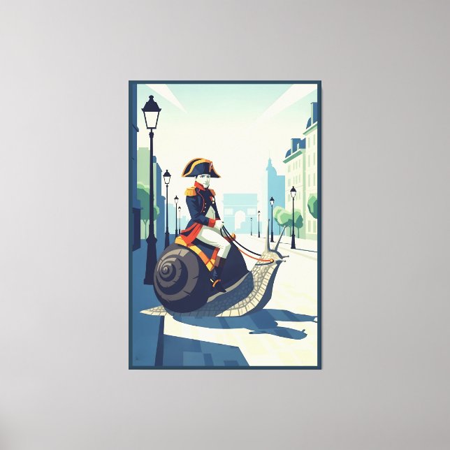 Funny French Canvastryck (Framsida)