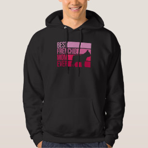 Funny Frenchie Mamma for Women Girls Fransk Bulldo Hoodie
